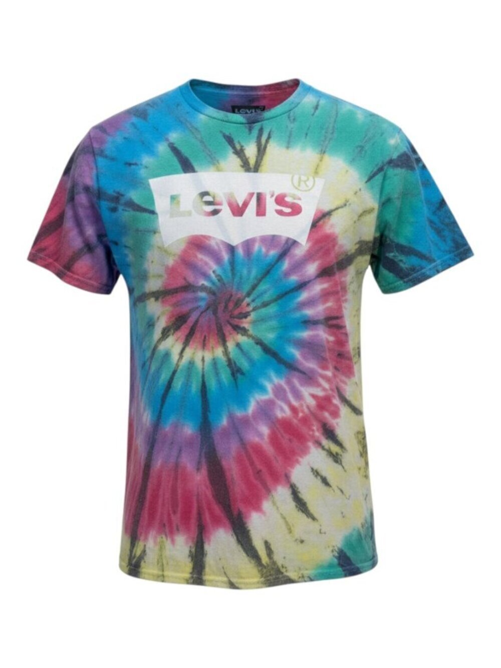 Levi's Men's Tie-Dye Logo T-Shirt Multicolor M